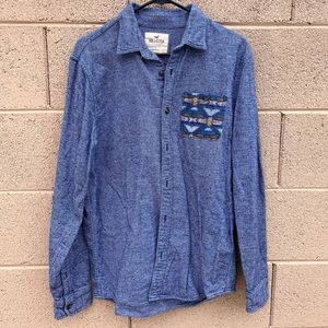 Hollister Button-Through Flannel Shirt